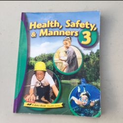 Abeka Book- Health, Safety, & Manners 3 ( Third Edition) 