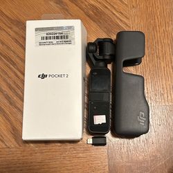 DJI Pocket 2 Gimbal 4k Camera And Powerstick 