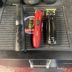 Babyliss Trimmers And S/C heated Comb 