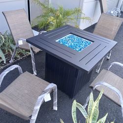 Brand New Patio  Fire Pit  Heat 2 sides in the top and each button of the size.