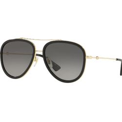 Gucci Aviator Sunglasses Polarized Unisex Authentic Like New