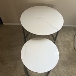 Marble Nesting Table set