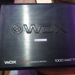 WDX Amplifier 1000watt