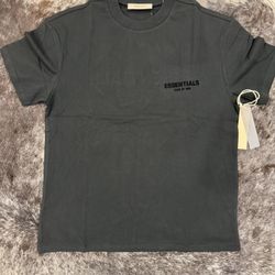 Essentials Black Tshirt S