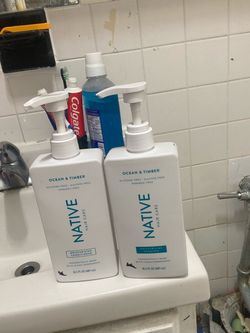 Native Shampoo + Conditioner Set - Ocean & Timber 16.5oz