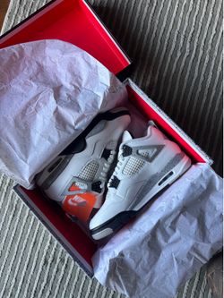 Jordan 4 White Cement