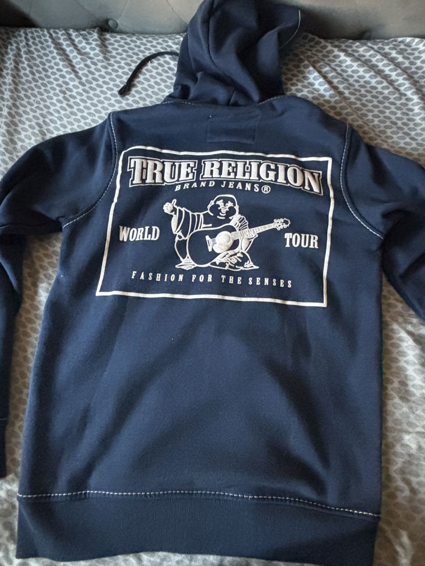 Blue True Religion Hoodie