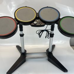 Harmonix Xbox 360 Rock Band Wired Drum Set 822149, No pedal or Drumsticks