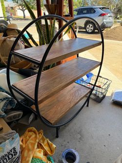 Round Standing Bookshelf