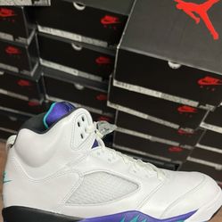 JORDAN 5 RETRO GRAPE