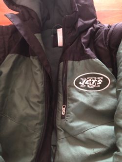 Jets Winter Jacket Medium 10/12