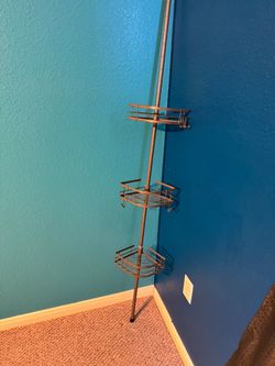 3-Tier Corner Tension Shower Caddy