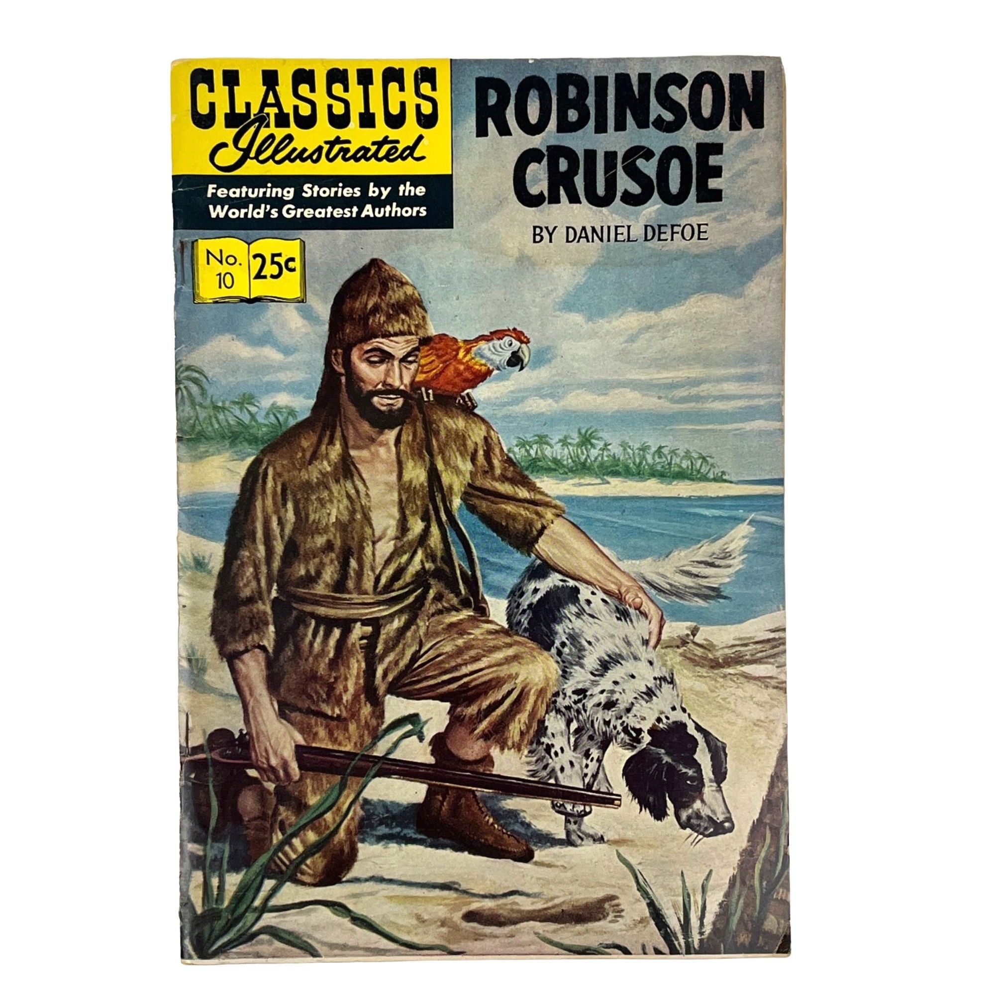 Classics Illustrated Robinson Crusoe No. 10 Summer 1970