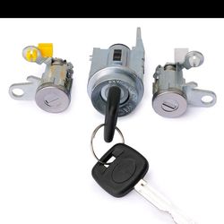 1 set of door lock and keys 1 ignition barrel