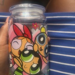 Powerpuff Girls Uvdtf Plastic Cup💥
