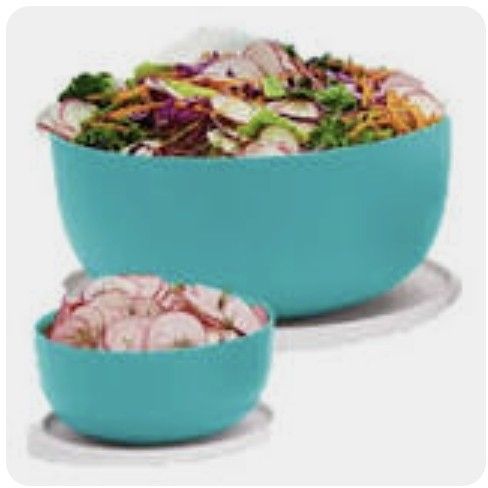New Tupperware Tazon Grande y Mini Blossom 2.pc . set