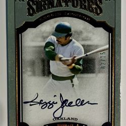 Reggie Jackson 2016 /15 Autographed Card