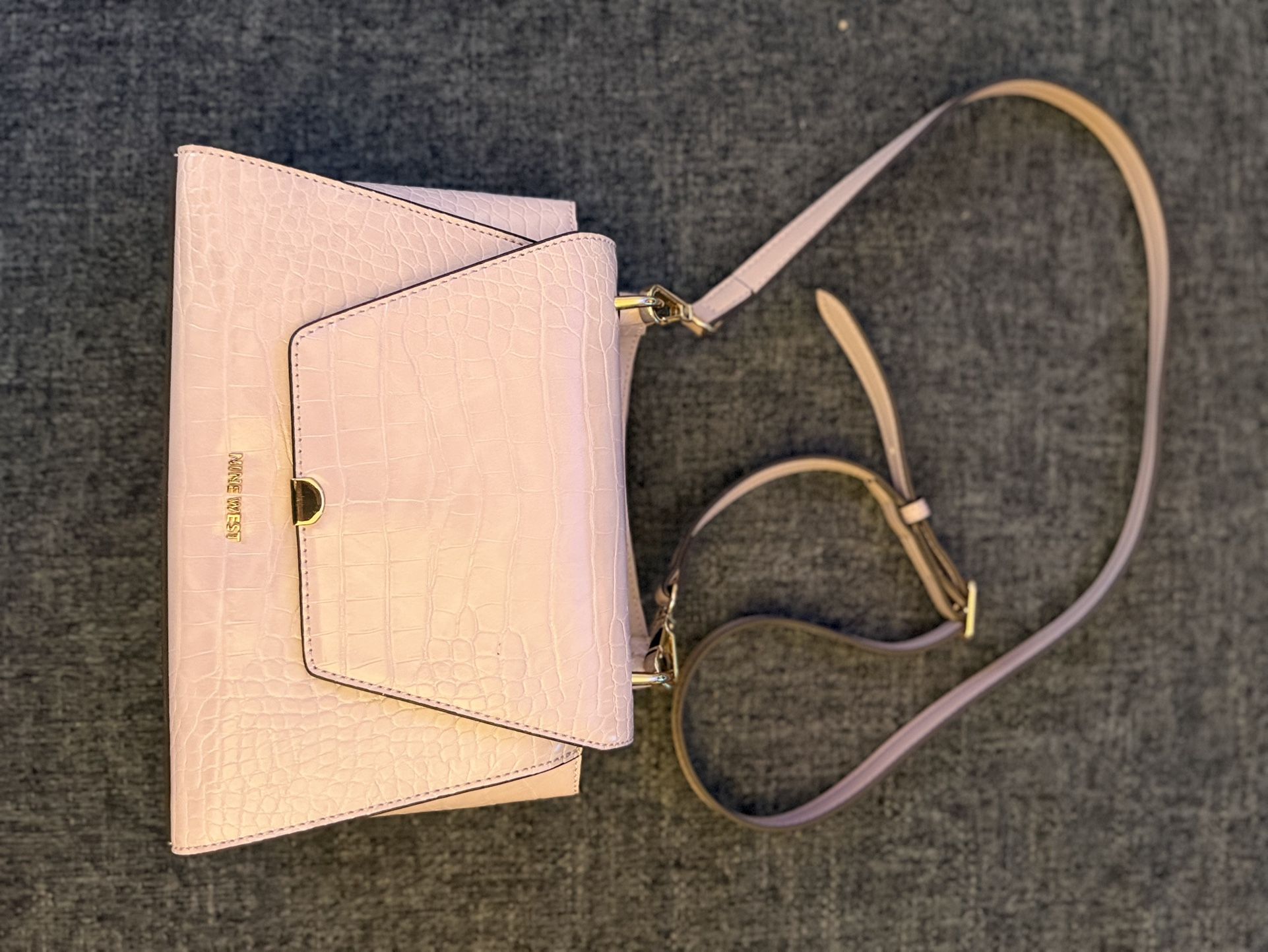 Nine West Pink Body Crossbody Bag 
