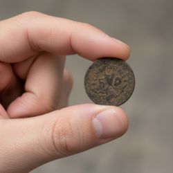 1935-A Paris Mint Syria Qirsh 5 Piastres French Mandate Period Aluminum/ Bronze Coin. This is a 1935 Syria 5 Piastres coin, minted during the French M