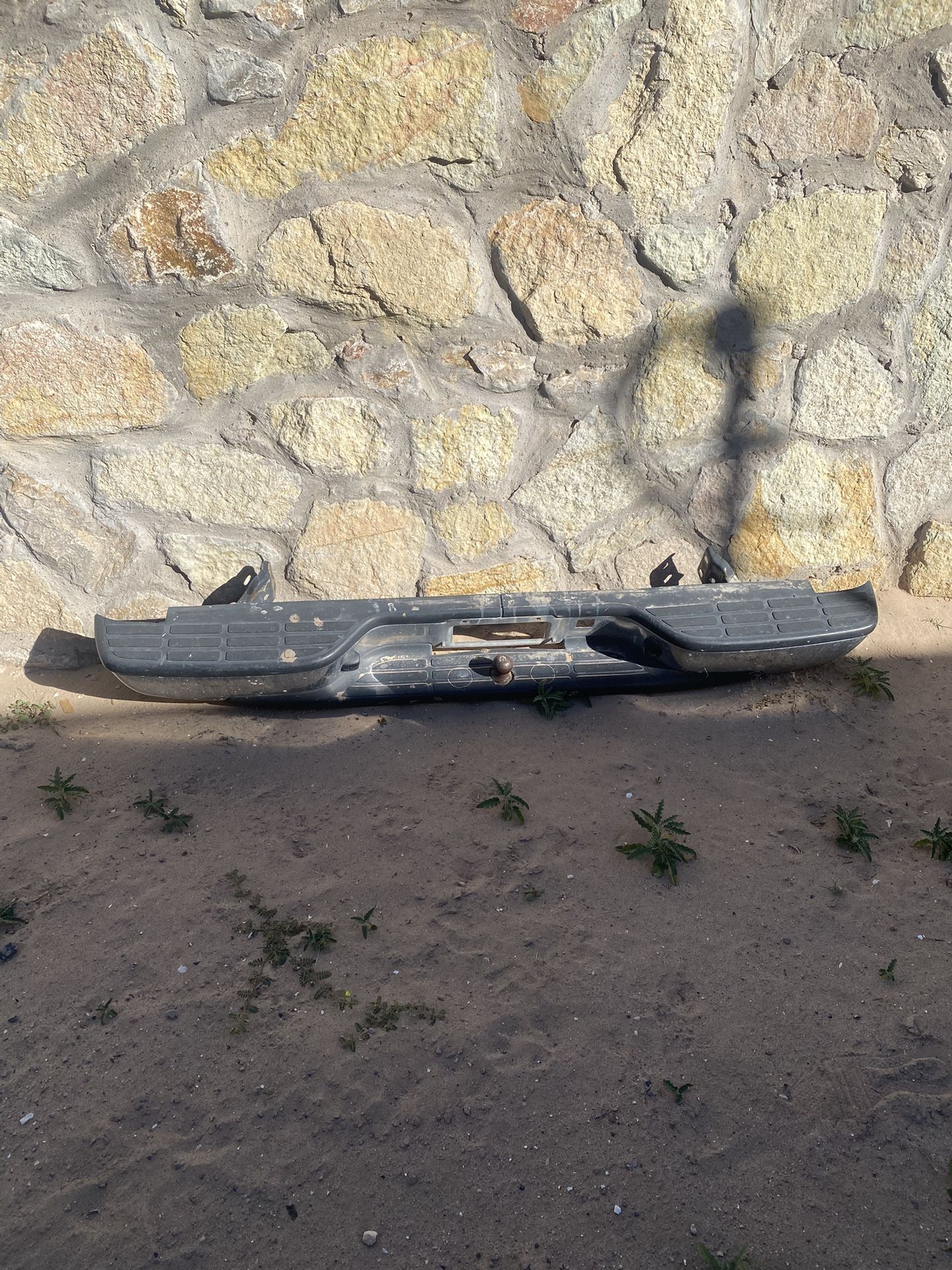 99-07c Silverado, Sierra Rear Bumper Chrome