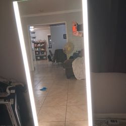 60" LED light Up Mirror