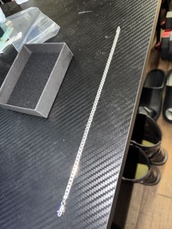 925 Sterling Silver Franco Bracelet 2.5mm 9in.