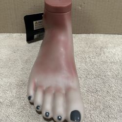 Halloween    Squeaker  Creepy Foot  Dog   Toy   