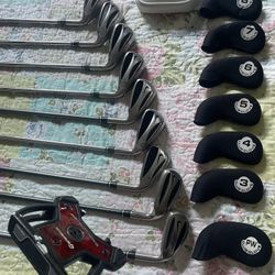 10 Clubs - Nike Golf Slingshot Irons 3, 4,, 5 6, 7 , 8 , 9 , S, P. - Right Handed Nike Golf Clubs RH