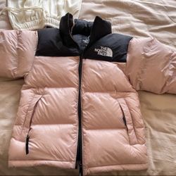 Unisex The North Face Puffer Pink