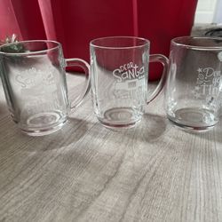 Christmas beer Glasses 