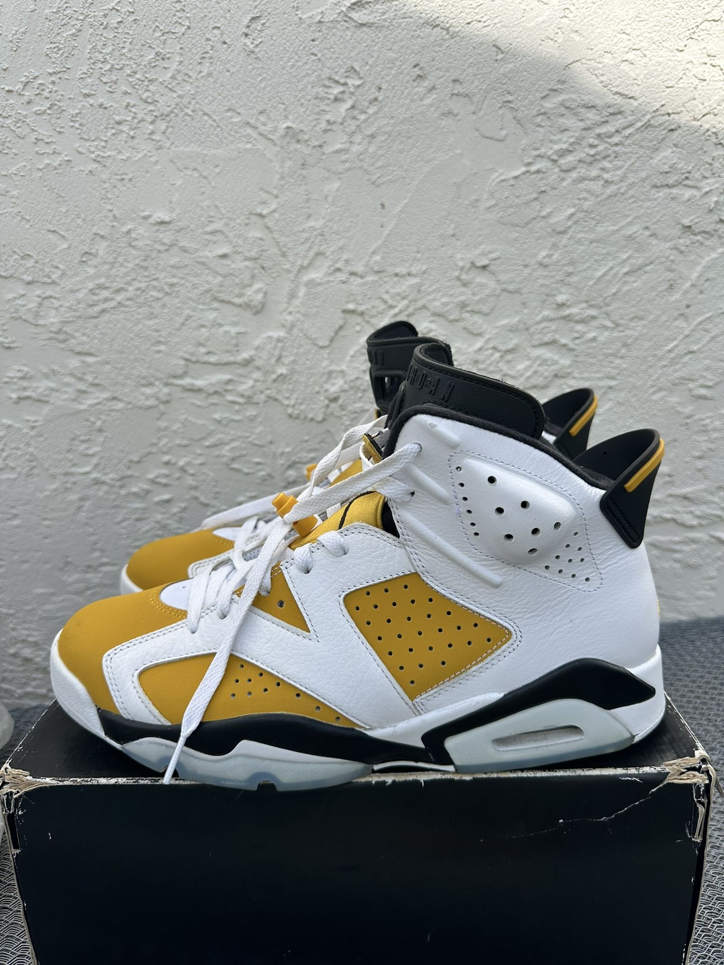 Size 12 Jordan 6 Yellow Ochre