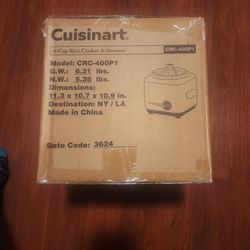 Cuisinart 4 Cup Rice Cooker And Steamer