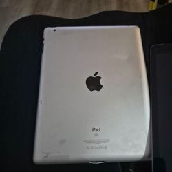 Apple iPad 2 16GB 9.7" Black & Silver Not Tested No Cable For Par Only
