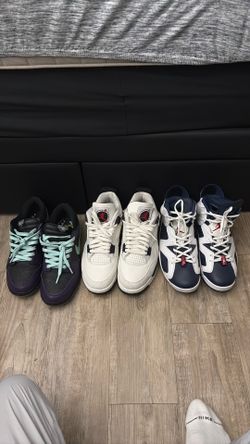 Jordan 4 and Jordan 6 and Nike sb dunks