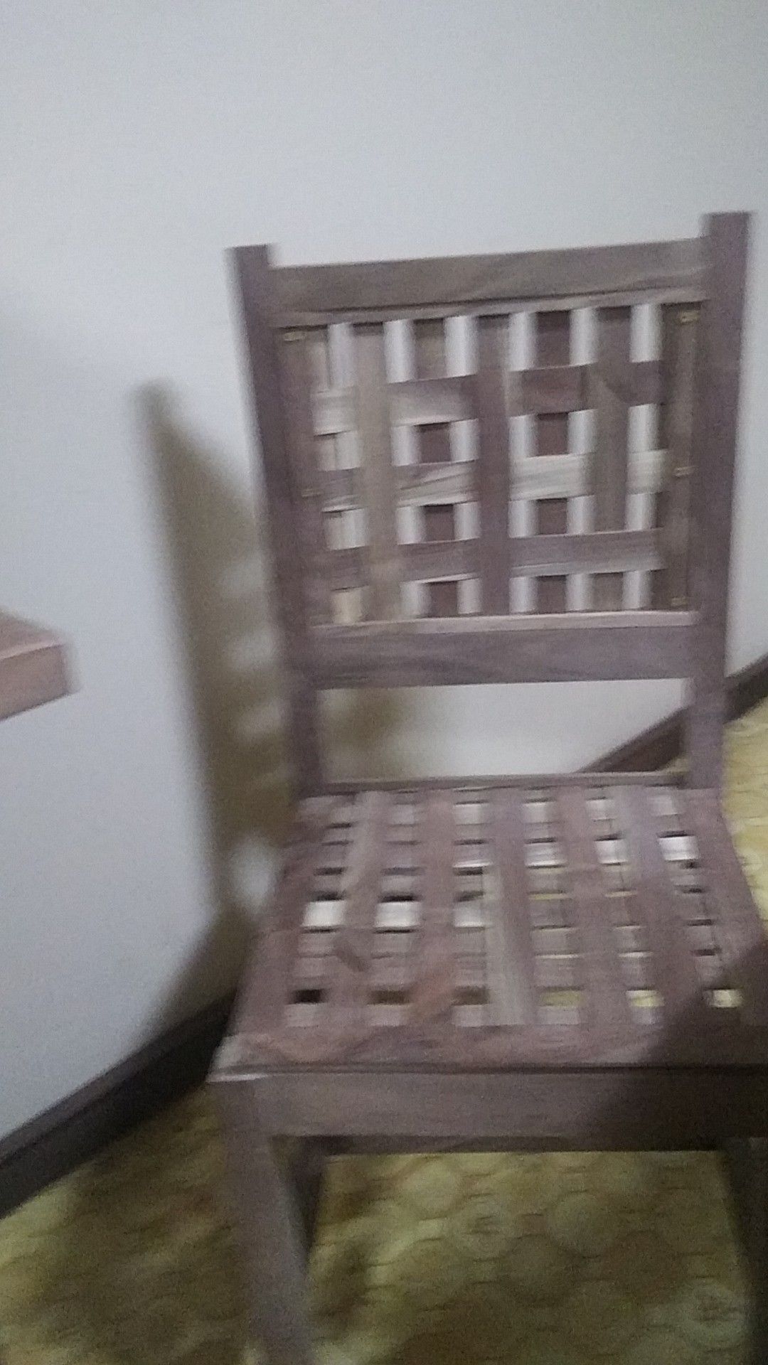 Walnut chairs