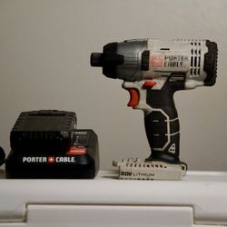 Porter Cable 20V Impact Driver + Charger
