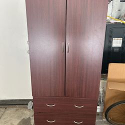 Wooden Closet Storage Organizer