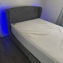 FULL Bed Frame (No Mattress)