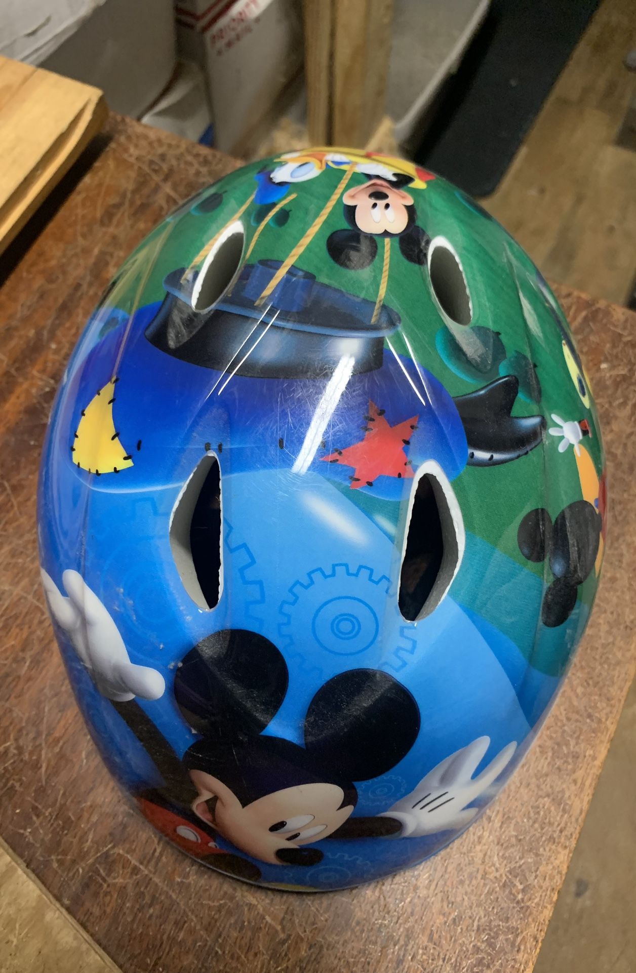 kids disney bike helmet mickey and Donald Duck