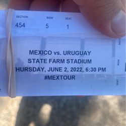 MEXICO VS URUGUAY BOLETOS!!!!!$70