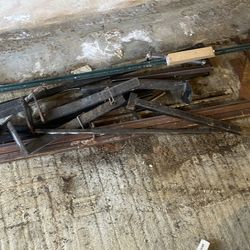 Scrap metal pieces