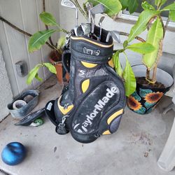 Golf Bag And Clubs