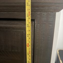 Heavy duty wooden dresser