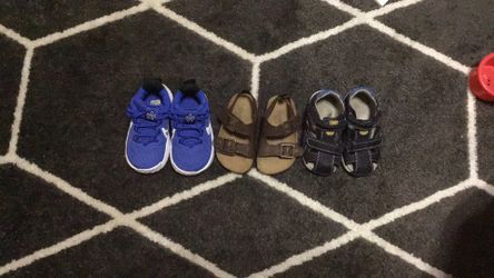 Baby Boys Shoes 3 Pairs 