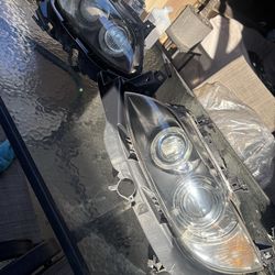BMW 335i coupe headlights