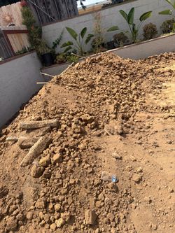 Back fill dirt
