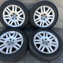BMW 7 series 03-08 OEM Factory 18 inch Rims with old