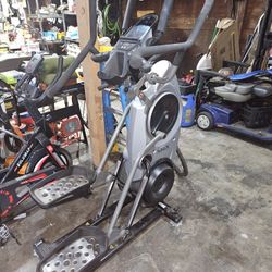 Exercising M7  BOWFLEX