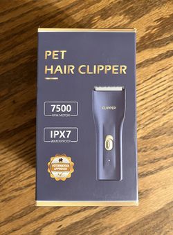 Small Mini Pet Hair Clippers, Cordless & Rechargeable, Fully Waterproof, 7500RPM Motor, Dog Cat Grooming *NEW in Box*