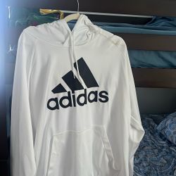 Adidas Hoodie White 2xl